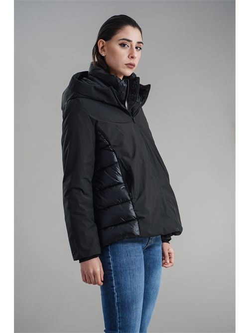 Piumino con cappuccio De Lamp | JWL641NERO